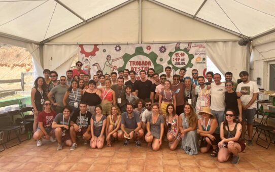 Joves Ecosocialistes homenatja a Enric Pubill a la seva Trobada d'Estiu
